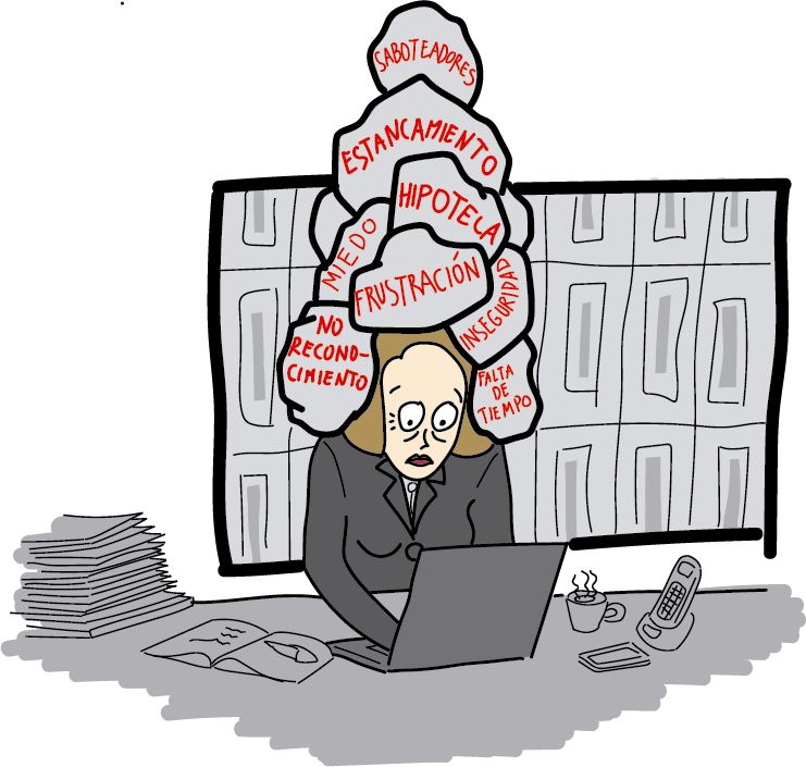 Carga emocional y profesional