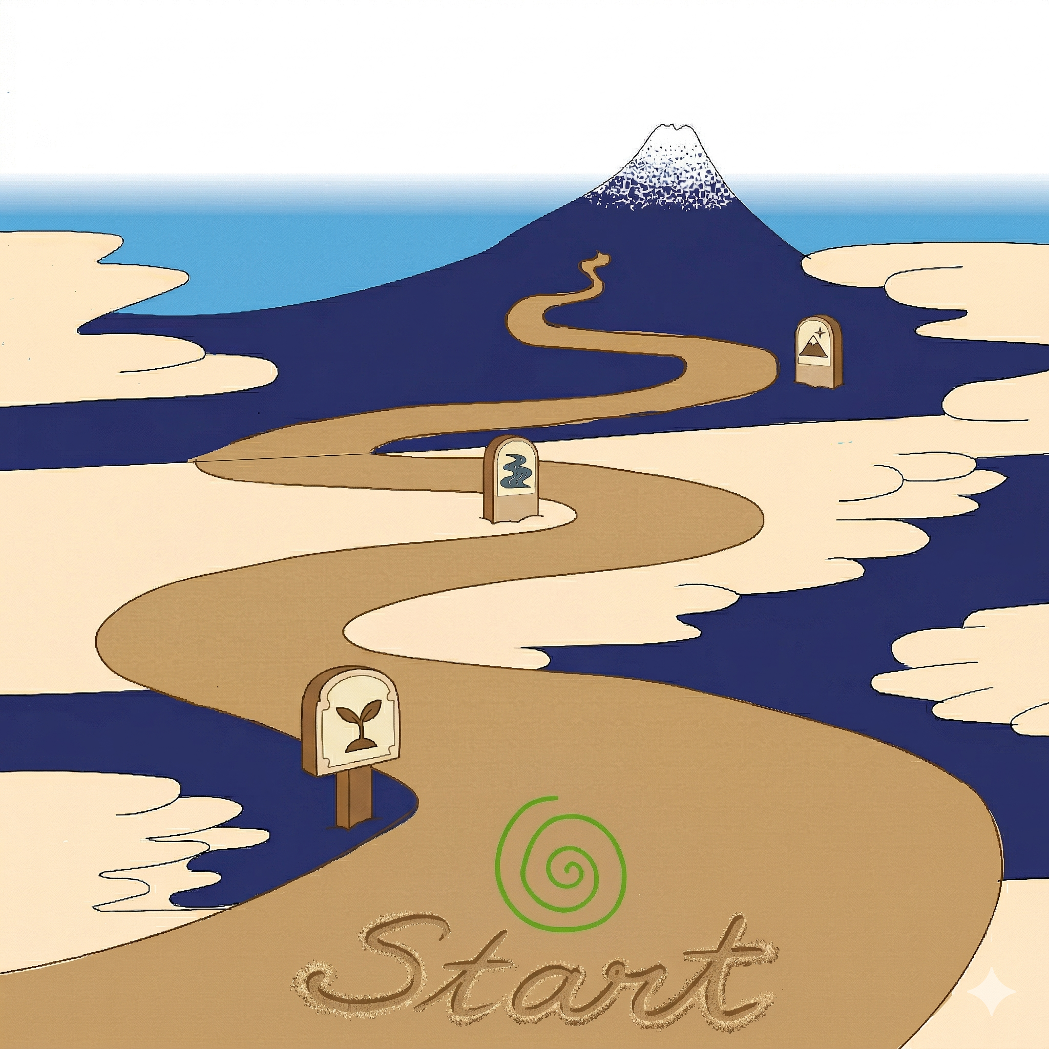 Camino a la montaña Bienpro